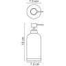 Дозатор для жидкого мыла WASSERKRAFT VILS K-6199