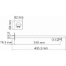 Кронштейн для верхнего душа WASSERKRAFT SAUER A183