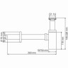 Сифон для раковины WASSERKRAFT ABENS A169