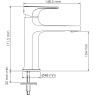 Смеситель для раковины WASSERKRAFT WEIDA 3103